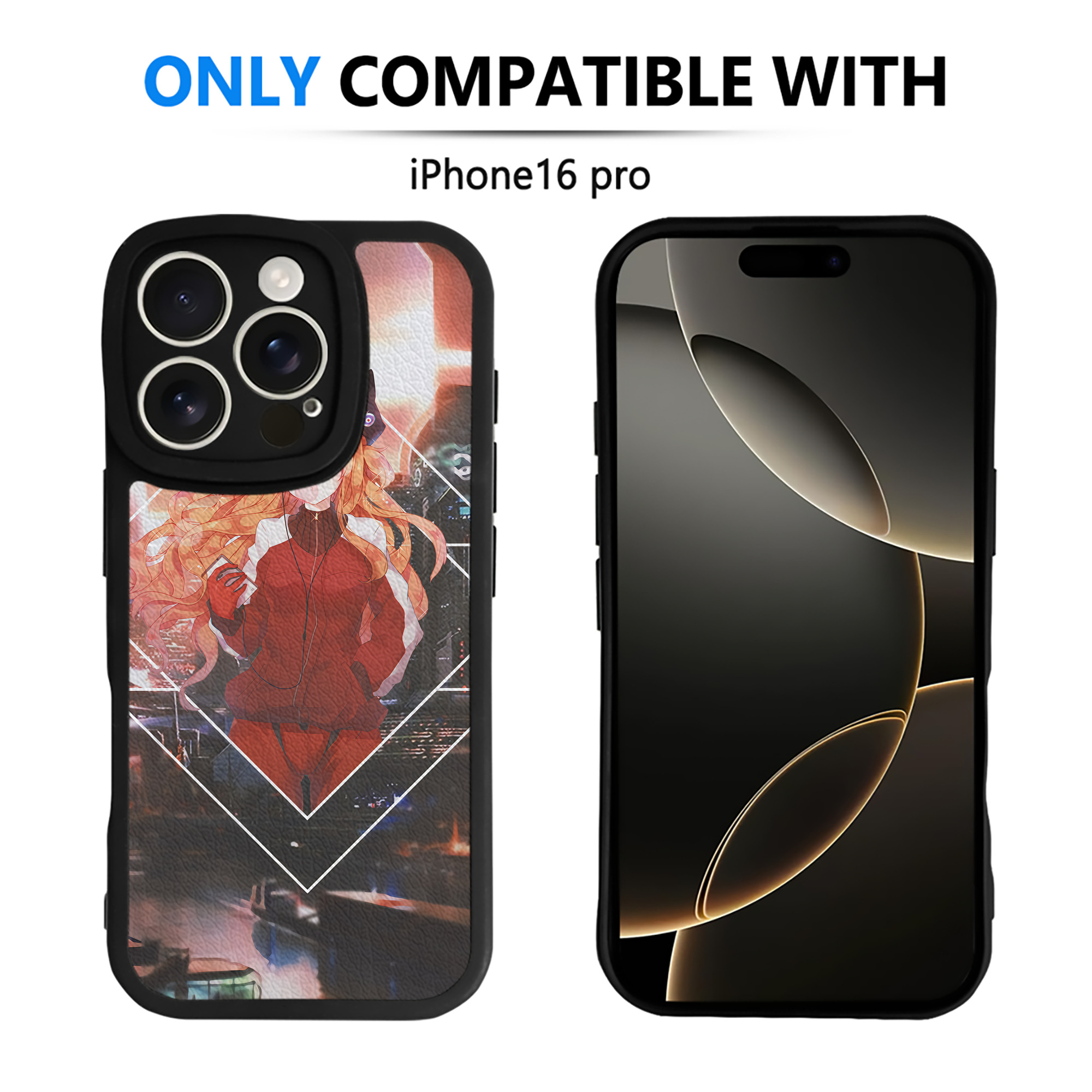 （画像用） EVA 新世紀エヴァンゲリオン 【iPhone 16シリーズ対応】シリコンスマホケース（レザー調） 材質：シリコン